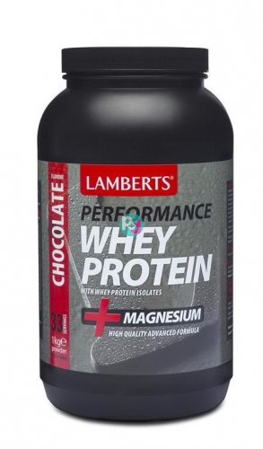 Lamberts Whey protein isolate Chocolate 1000gr